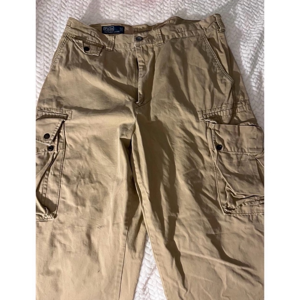 Polo by Ralph Lauren Men's Khaki Cargo Pants